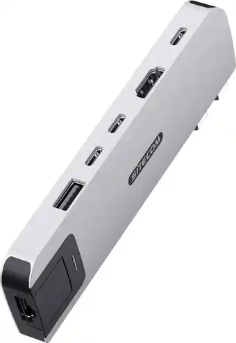 Coolblue Sitecom MacBook Air Multiport Hub 6 in 2 Goud aanbieding