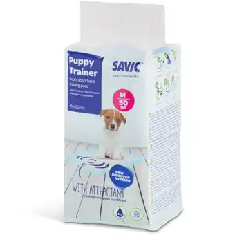 Zooplus 50 stuks Medium Savic Puppy Trainer Pads aanbieding