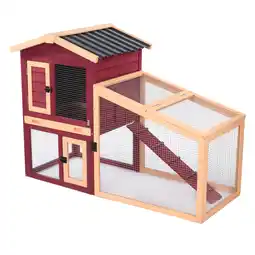 Zooplus TIAKI konijnenhok Scandinavië 140,5x98,9xB65cm klein dier aanbieding