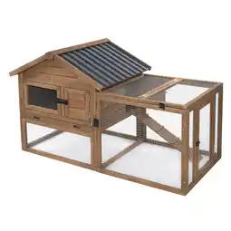 Zooplus L159.5xB80.4xH91.4cm Konijnenhok TIAKI aanbieding