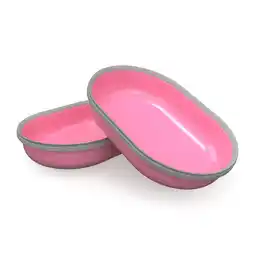 Zooplus SureFeed Microchip Voerautomaat - Accessoires: 2x SureFeed reservekommen, 400 ml, roze aanbieding