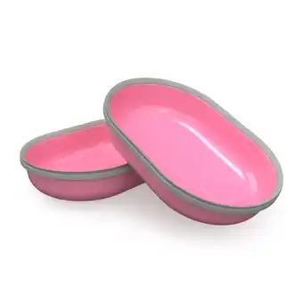 Zooplus SureFeed Microchip Voerautomaat - Accessoires: 2x SureFeed reservekommen, 400 ml, roze aanbieding