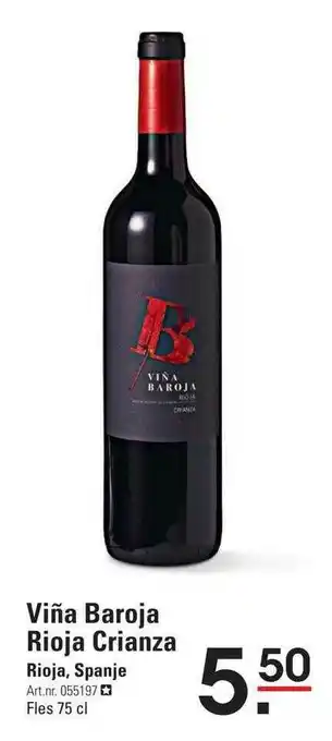 Sligro Viña Baroja Rioja Crianza Rioja, Spanje aanbieding