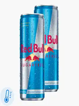 Flink Red Bull Energy Drink Suikervrij 25cl 2x aanbieding