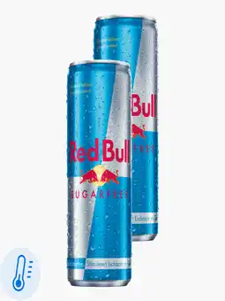 Flink Red Bull Energy Drink Suikervrij 25cl 2x aanbieding