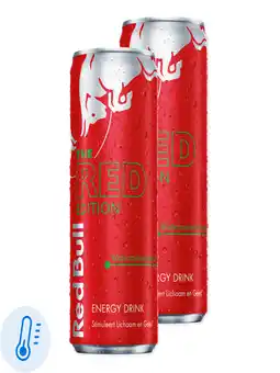 Flink Red Bull Energy Drink Watermeloen 25cl 2x aanbieding