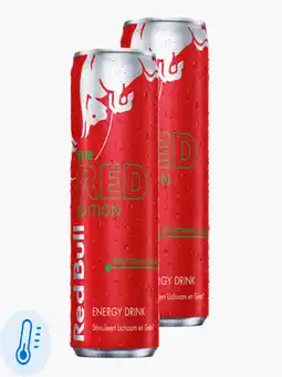 Flink Red Bull Energy Drink Watermeloen 25cl 2x aanbieding