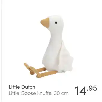 Baby & Tiener Little dutch little goose knuffel 30 cm aanbieding