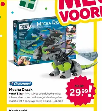 Intertoys Mecha Draak 8 jaar 1989063 aanbieding