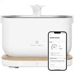 MediaMarkt Petlibro Dockstream App Monitoring Water Fountain(with Extra Pump)- White Fontein aanbieding