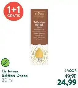 Holland & Barrett Selftan Drops aanbieding