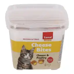 Van Cranenbroek Snack kat cheese bites 75g Sanal aanbieding