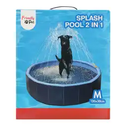 Van Cranenbroek Zwembad+sprinkler hond 120cm Splash FP aanbieding