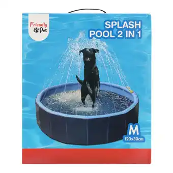 Van Cranenbroek Zwembad+sprinkler hond 120cm Splash FP aanbieding