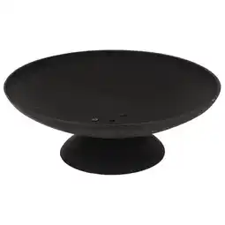 Welkoop Fancy Flames - Vuurschaal - Zwart - Gietijzer - 50x50x18 cm aanbieding