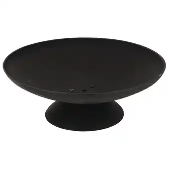 Welkoop Fancy Flames - Vuurschaal - Zwart - Gietijzer - 50x50x18 cm aanbieding