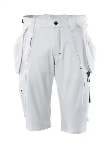 Welkoop Mascot Advanced - Korte Werkbroek - Wit aanbieding