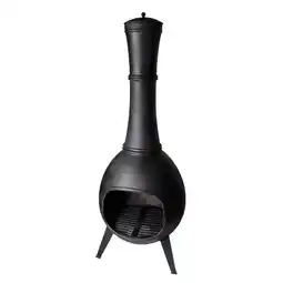 Welkoop Esschert Fancy Flames Large - Tuinhaard - Zwart - Gietijzer aanbieding