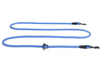 Welkoop Beeztees Premium Parinca - Hondenriem - Blauw - Nylon - 280x12 cm aanbieding
