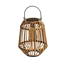 Welkoop Luxform Ibiza Small - Solar tuinverlichting - Brown/Warm White aanbieding