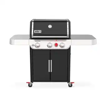 Welkoop Weber Genesis E-325S - Gasbarbecue - Zwart - 3 Branders aanbieding