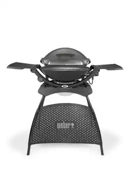 Welkoop Weber Q2400 Stand - Elektrische barbecue - Grijs - 54x39 cm aanbieding