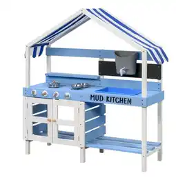 Welkoop Swing King Mud - Speelkeuken - Blauw aanbieding