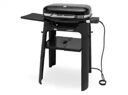 Welkoop Weber Lumin Nordic Met onderstel - Elektrische barbecue - Zwart - 94 x 90 x 48,5 cm - 1 Brander aanbieding