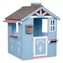Welkoop Swing King Icecream - Speelhuisje - Blauw aanbieding
