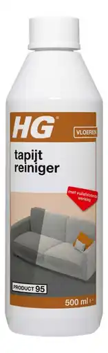 Welkoop HG Tapijt En Bekledingreiniger - Reinigingsmiddel - 500 ml aanbieding