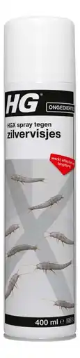 Welkoop HG Tegen zilvervisjes - Spray - 400 ml aanbieding