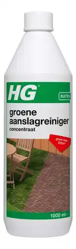 Welkoop HG GROENE AANSLAGREINIGER - Reinigingsmiddel - 1 L aanbieding