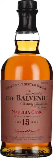 Drankdozijn Balvenie 15 years Madeira Cask 70CL aanbieding