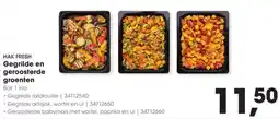 HANOS Gegrilde en geroosterde groenten aanbieding