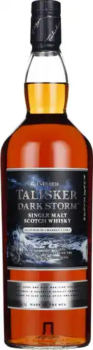 Drankdozijn Talisker Dark Storm Single Malt 1LTR aanbieding
