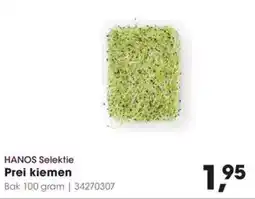 HANOS HANOS Selektie Prei kiemen aanbieding