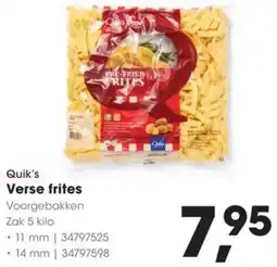 HANOS Quik's Verse frites aanbieding