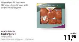 HANOS HANOS Selektie Kipburgers aanbieding