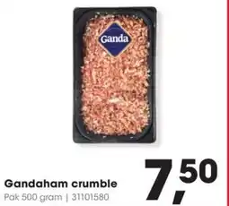 HANOS Gandaham crumble aanbieding