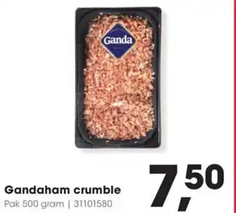 HANOS Gandaham crumble aanbieding