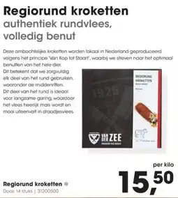 HANOS Regiorund kroketten aanbieding