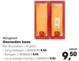 HANOS Wijngaard Gesneden kaas aanbieding