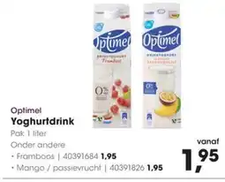 HANOS Optimel Yoghurtdrink aanbieding