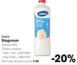 HANOS Debic Slagroom aanbieding