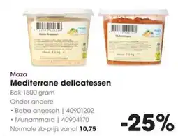 HANOS Maza Mediterrane delicatessen aanbieding