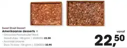 HANOS Sweet Street Dessert Amerikaanse desserts aanbieding
