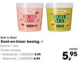 HANOS Bak'm Beet Kant en klaar beslag aanbieding