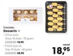 HANOS Creades Desserts aanbieding