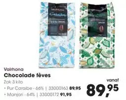 HANOS Valrhona Chocolade fèves aanbieding