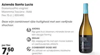 HANOS Azienda Santa Lucia aanbieding